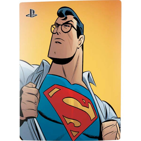 DC Comics Superman 90's Animated Series PS5 Digital Edition Console Skin